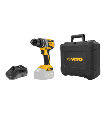 TALADRO BRUSHLESS SIN CABLE 20V LI+ CAJA BMC+ CARGADOR