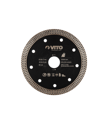 DISCO DE DIAMANTE PARA CORTE CERÁMICA ULTRA FINO 115MM