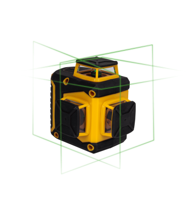 SELF-LEVELLING 3X360° GREEN LINE LASER LEVEL - 20M