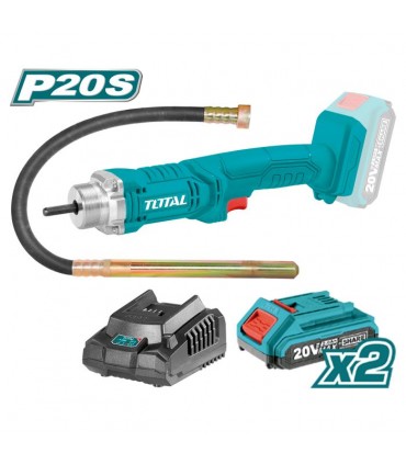 Drill-style Cordless Vibrating Poker