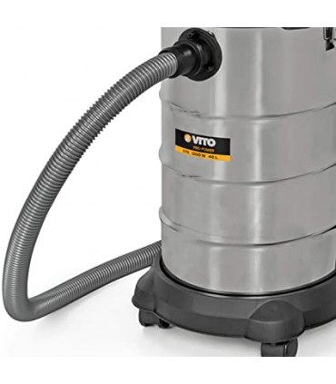 ASPIRADOR INDUSTRIAL DE SOLIDOS Y LIQUIDOS 1200 W - 40 L