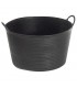 Capazo Plastico Negro Numero 3 42 Litros