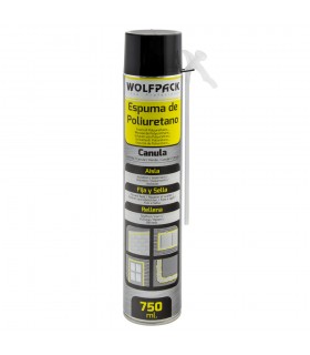 Espuma Poliuretano  750 ml. Con Canula