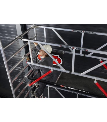 Torre móvil RS TOWER 52 de ancho doble  Plataforma 185cm