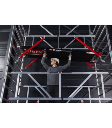 Torre móvil RS TOWER 51 de ancho simple Plataforma 245cm