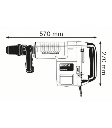 Martillo Rompedor eléctrico 11 kilos