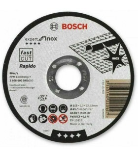 Disco corte recto Standard Inox 115mm