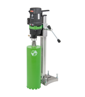 Perforadora de hormigón con soporte