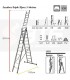 Escalera 3 tramos 7 metros 3X11